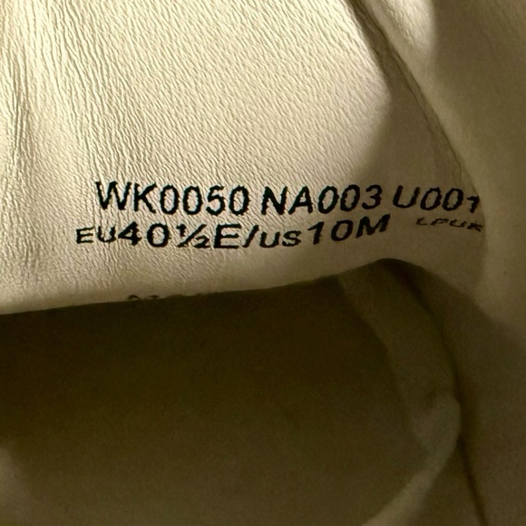 Bally Ivory Leather Casual Sneakers size 10M - Picture 6 of 8